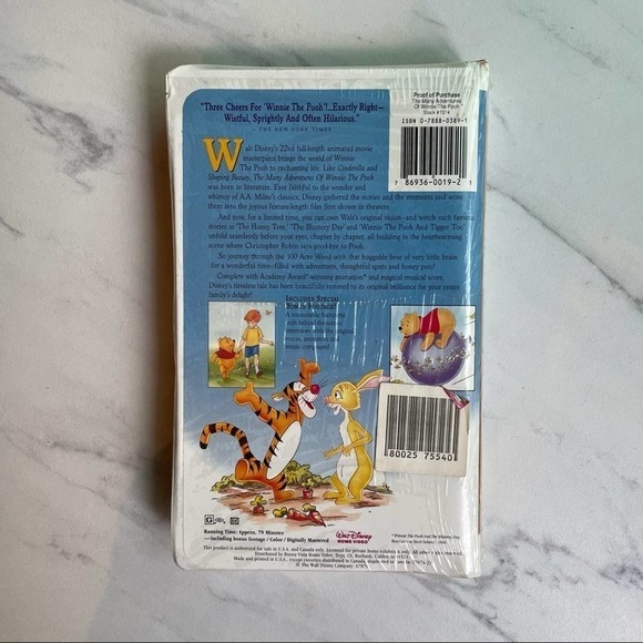 Walt Disney Masterpiece Collection Bundle Vhs Clamshell Tapes Vintage - Picture 9 of 12